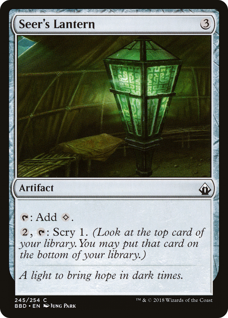 Magic: The Gathering - Seer's Lantern Foil - Battlebond