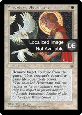 Magic: The Gathering - Schwerter zu Pflugscharen - Ice Age