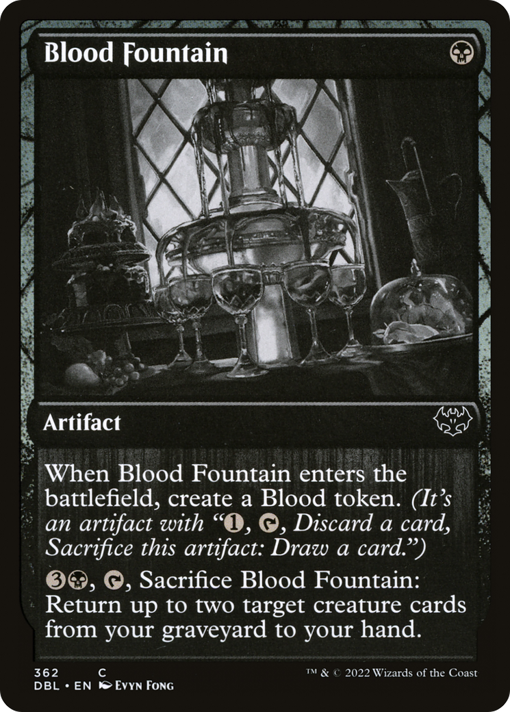 Magic: The Gathering - Blood Fountain - Innistrad: Double Feature