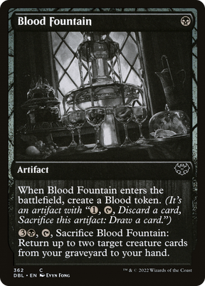 Magic: The Gathering - Blood Fountain - Innistrad: Double Feature
