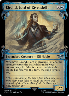 Magic: The Gathering - Elrond, Lord of Rivendell - The Lord of the Rings: Tales of Middle-earth