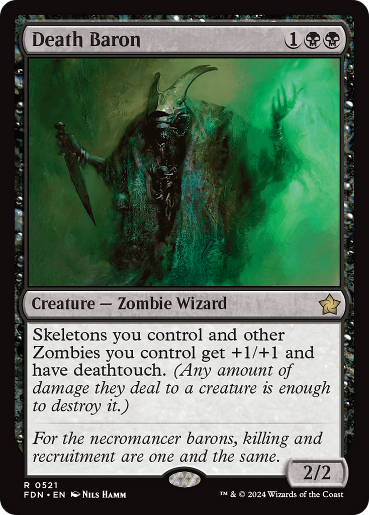 Magic: The Gathering - Death Baron - Foundations