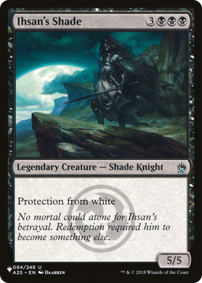 Magic: The Gathering - Ihsan's Shade - The List