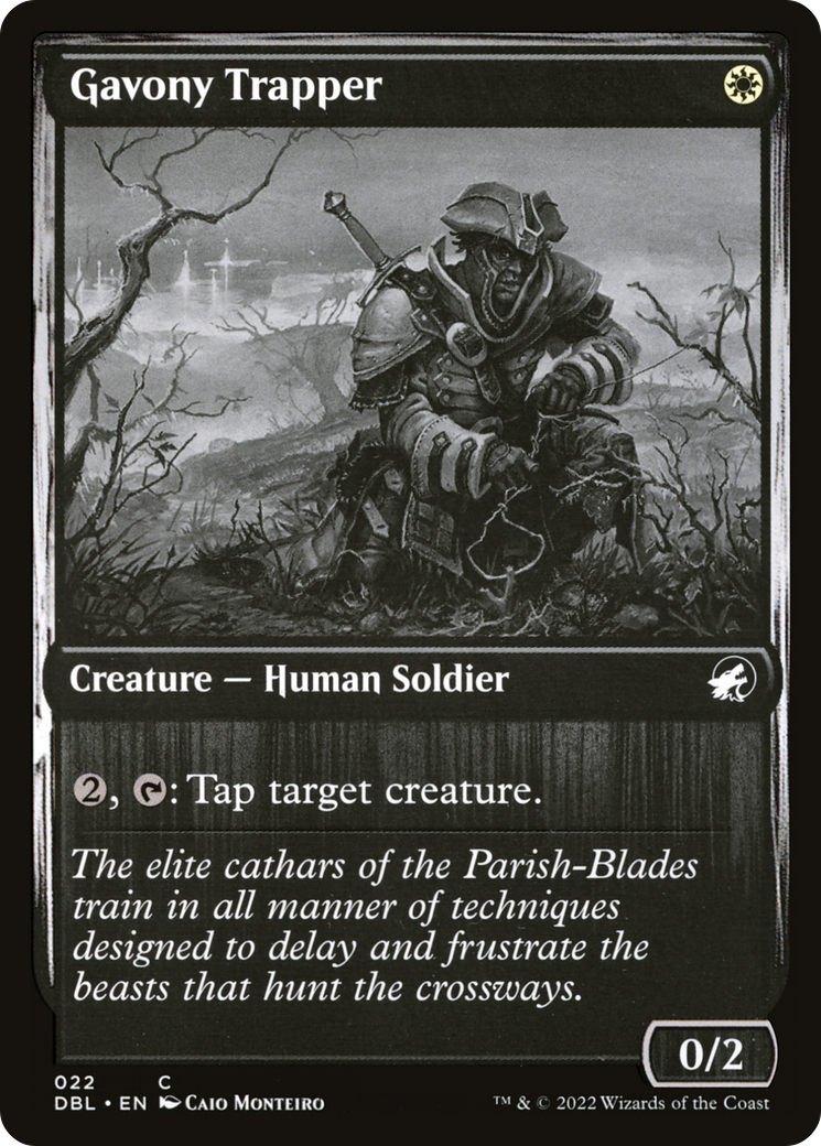 Magic: The Gathering - Gavony Trapper - Innistrad: Double Feature