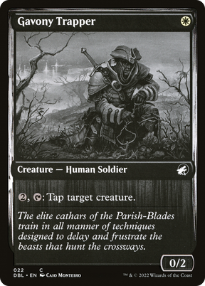 Magic: The Gathering - Gavony Trapper - Innistrad: Double Feature