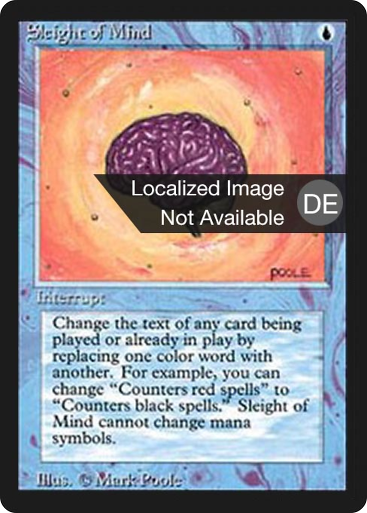Magic: The Gathering - Geniestreich - Foreign Black Border