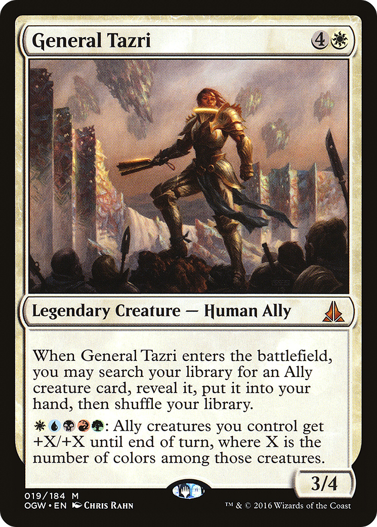 Magic: The Gathering - General Tazri Foil - Oath of the Gatewatch