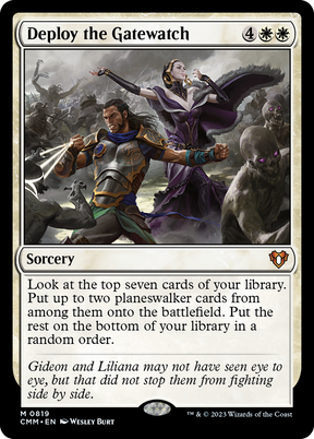 Magic: The Gathering - Deploy the Gatewatch - Commander Masters