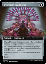 Magic: The Gathering - Paleontologist's Pick-Axe // Dinosaur Headdress - The Lost Caverns of Ixalan Commander