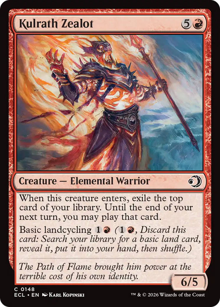 Magic: The Gathering - Kulrath Zealot - Lorwyn Eclipsed
