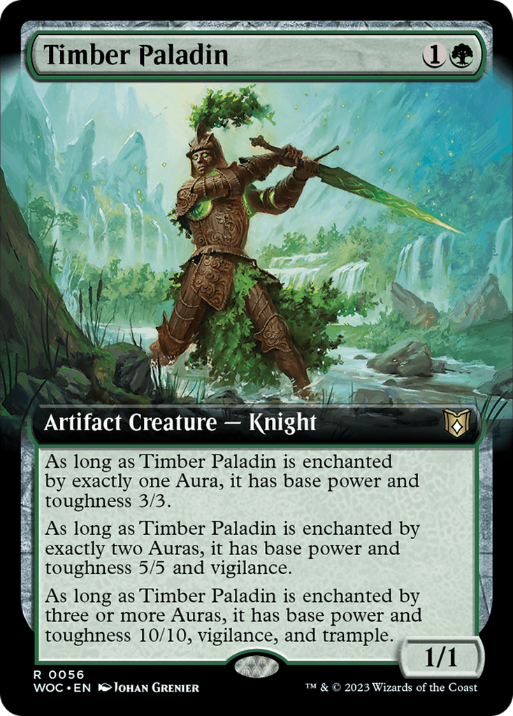 Magic: The Gathering - Timber Paladin - Wilds of Eldraine Commander