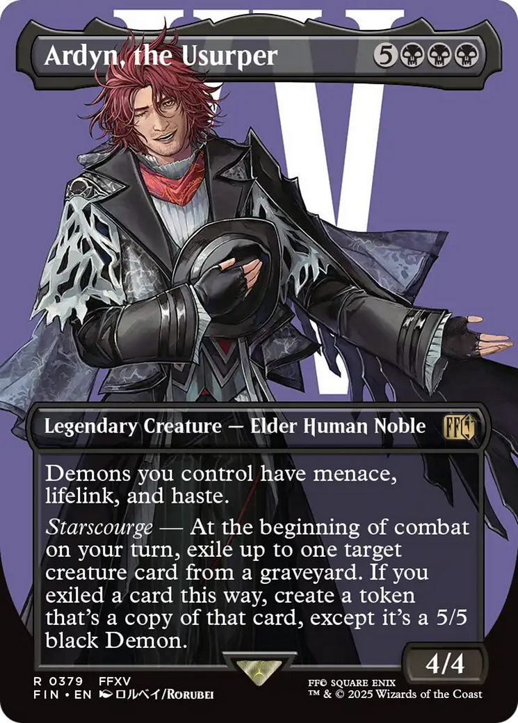 Magic: The Gathering - Ardyn, the Usurper Foil - Final Fantasy