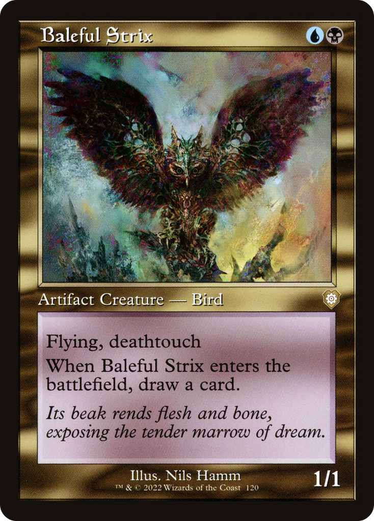 Magic: The Gathering - Baleful Strix - The Brothers' War Commander