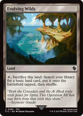 Magic: The Gathering - Evolving Wilds - Final Fantasy Commander