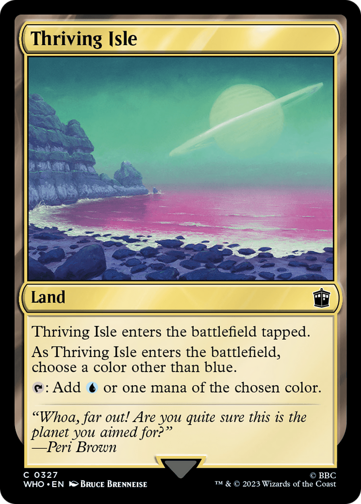 Magic: The Gathering - Thriving Isle - Doctor Who