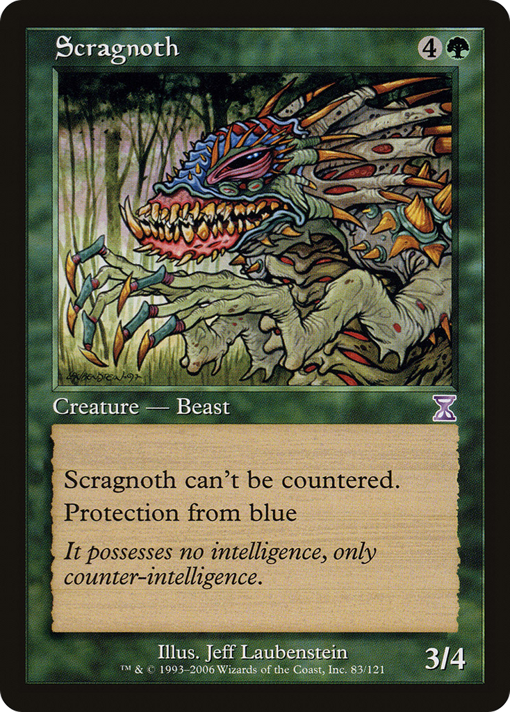 Magic: The Gathering - Scragnoth - Time Spiral Timeshifted