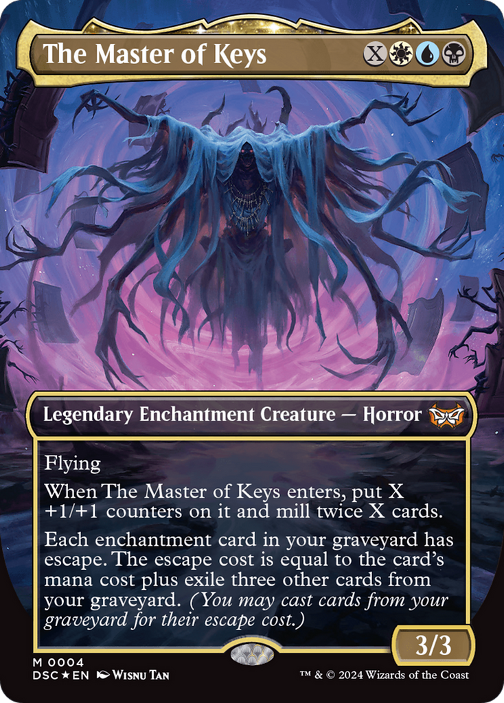 Magic: The Gathering - The Master of Keys Foil - Duskmourn: House of Horror Commander