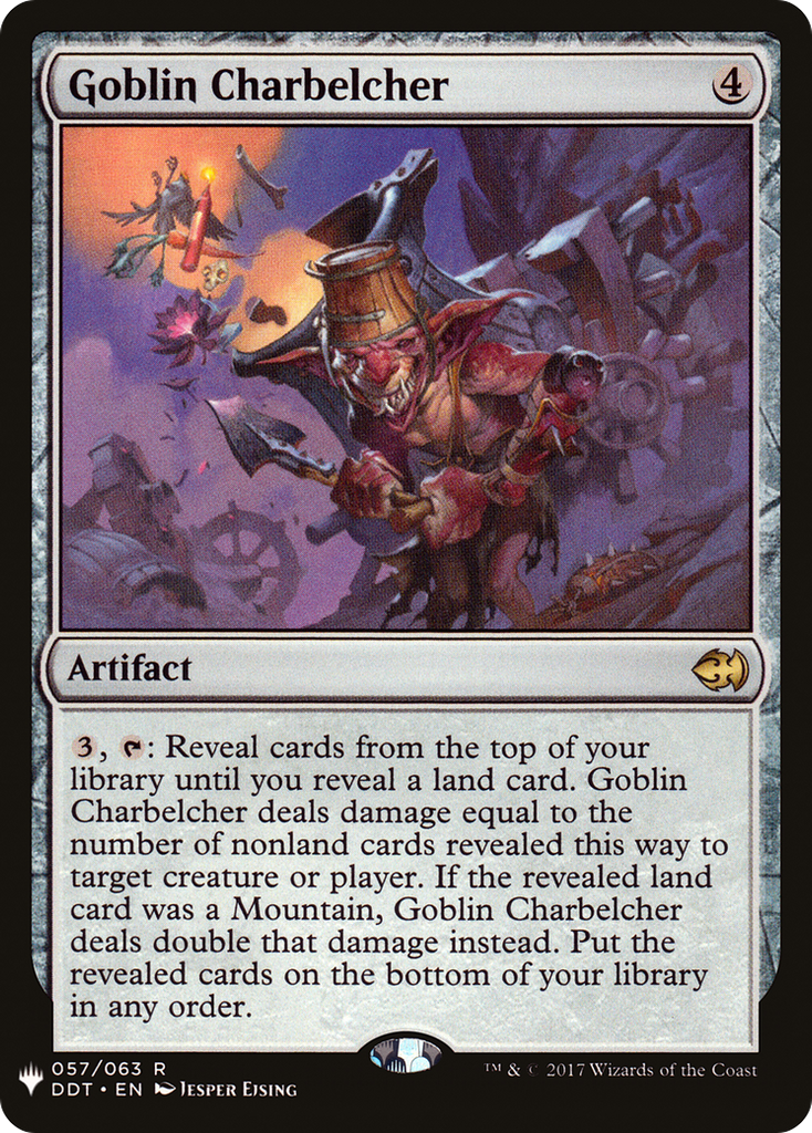 Magic: The Gathering - Goblin Charbelcher - The List