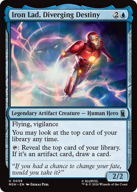 Magic: The Gathering - Iron Lad, Diverging Destiny - Marvel Super Heroes