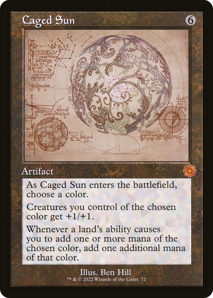 Magic: The Gathering - Caged Sun - The Brothers' War Retro Artifacts