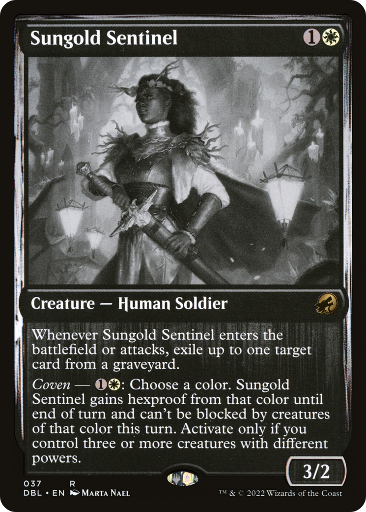 Magic: The Gathering - Sungold Sentinel - Innistrad: Double Feature