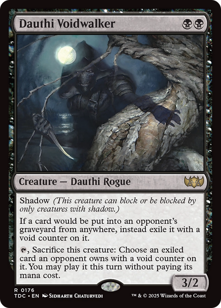Magic: The Gathering - Dauthi Voidwalker - Tarkir: Dragonstorm Commander