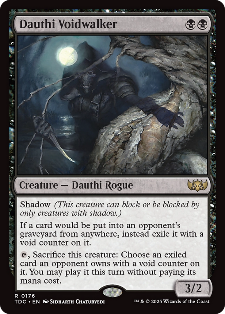 Magic: The Gathering - Dauthi Voidwalker - Tarkir: Dragonstorm Commander
