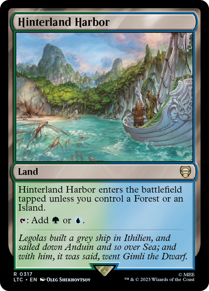 Magic: The Gathering - Hinterland Harbor - Tales of Middle-earth Commander