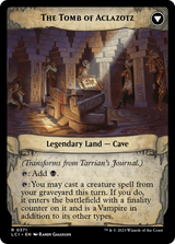 Magic: The Gathering - Tarrian's Journal // The Tomb of Aclazotz - The Lost Caverns of Ixalan