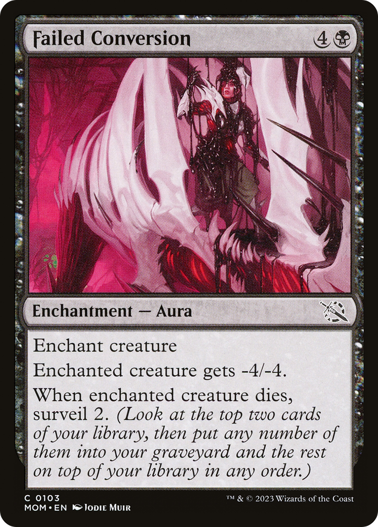 Magic: The Gathering - Failed Conversion - March of the Machine