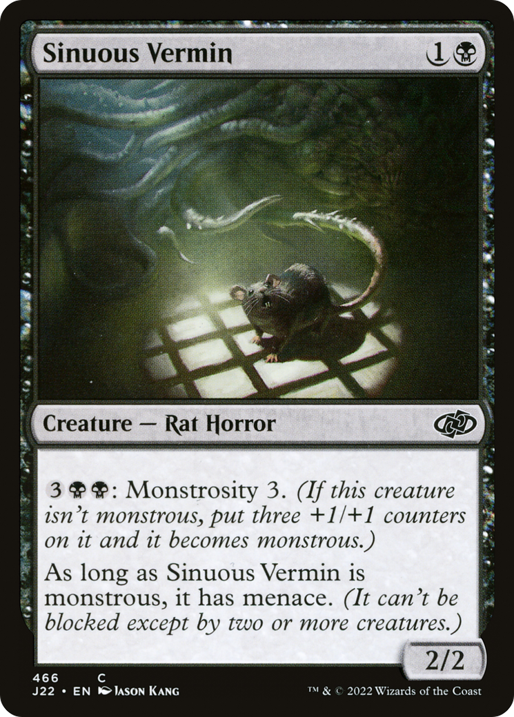 Magic: The Gathering - Sinuous Vermin - Jumpstart 2022