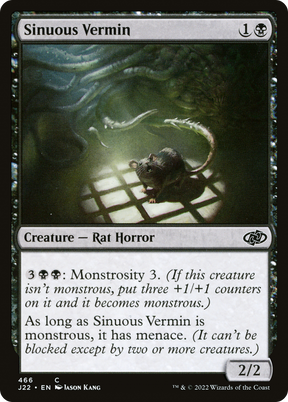 Magic: The Gathering - Sinuous Vermin - Jumpstart 2022