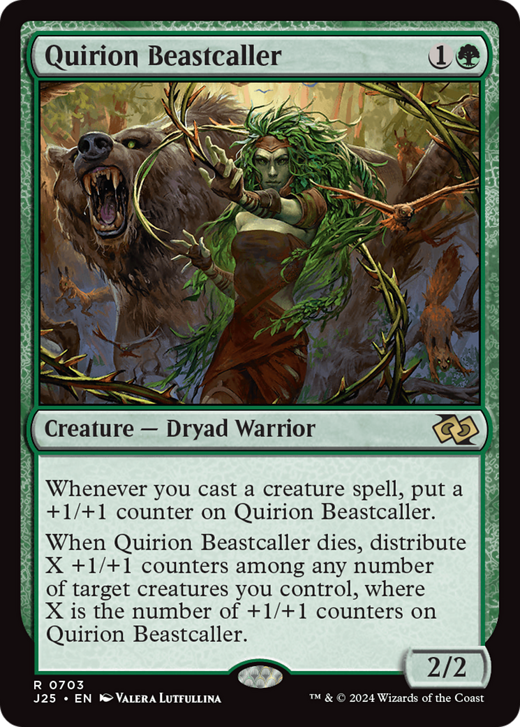 Magic: The Gathering - Quirion Beastcaller - Foundations Jumpstart