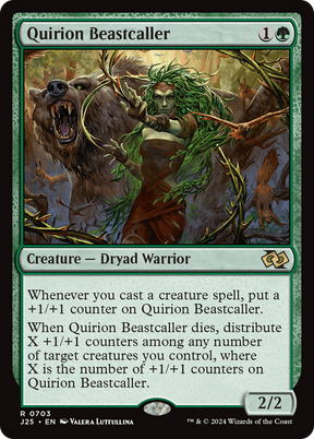 Magic: The Gathering - Quirion Beastcaller - Foundations Jumpstart