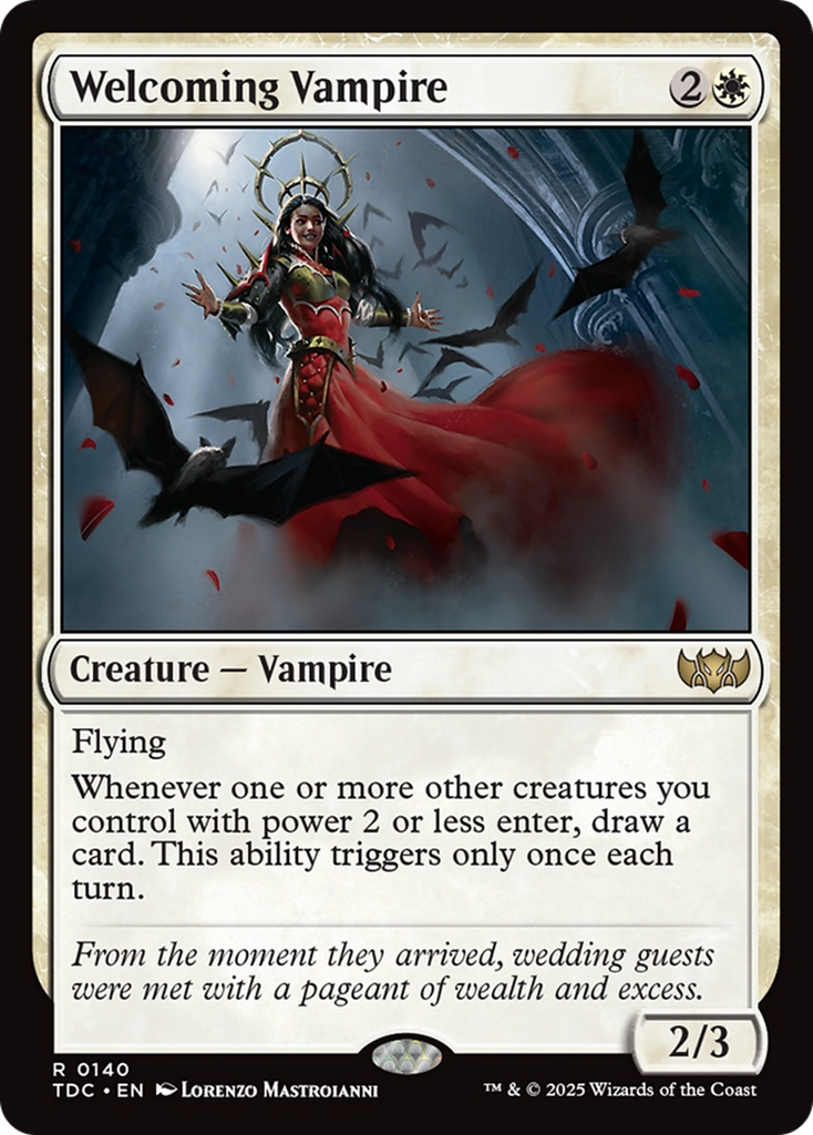 Magic: The Gathering - Welcoming Vampire - Tarkir: Dragonstorm Commander