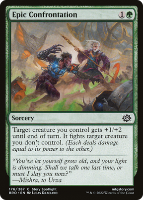 Magic: The Gathering - Epic Confrontation Foil - The Brothers' War