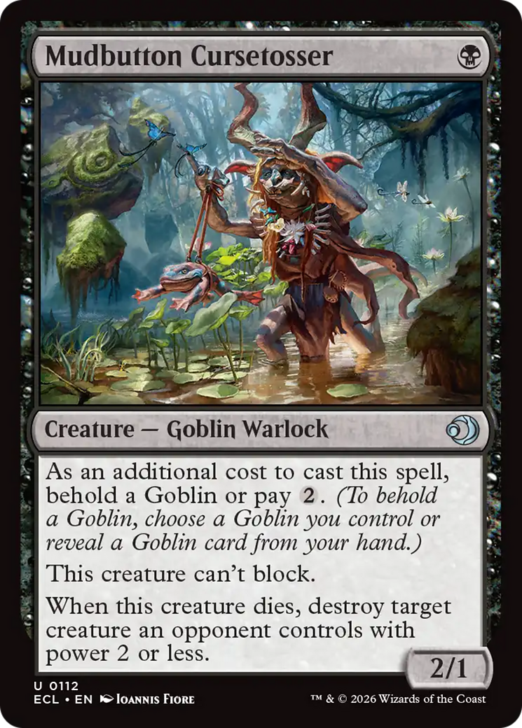 Magic: The Gathering - Mudbutton Cursetosser Foil - Lorwyn Eclipsed