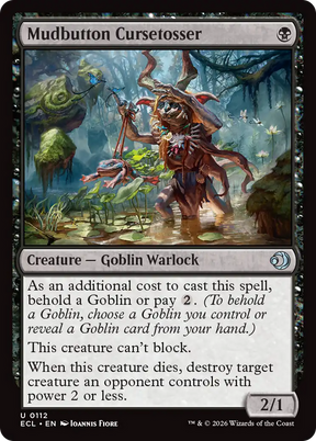 Magic: The Gathering - Mudbutton Cursetosser Foil - Lorwyn Eclipsed