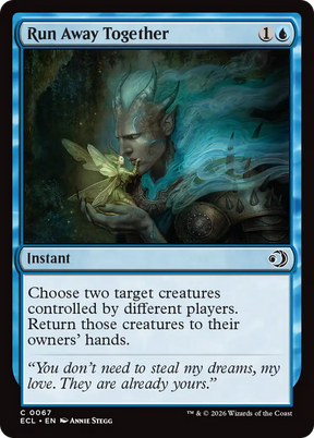 Magic: The Gathering - Run Away Together - Lorwyn Eclipsed