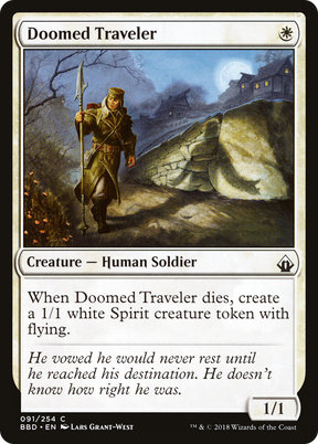 Magic: The Gathering - Doomed Traveler Foil - Battlebond