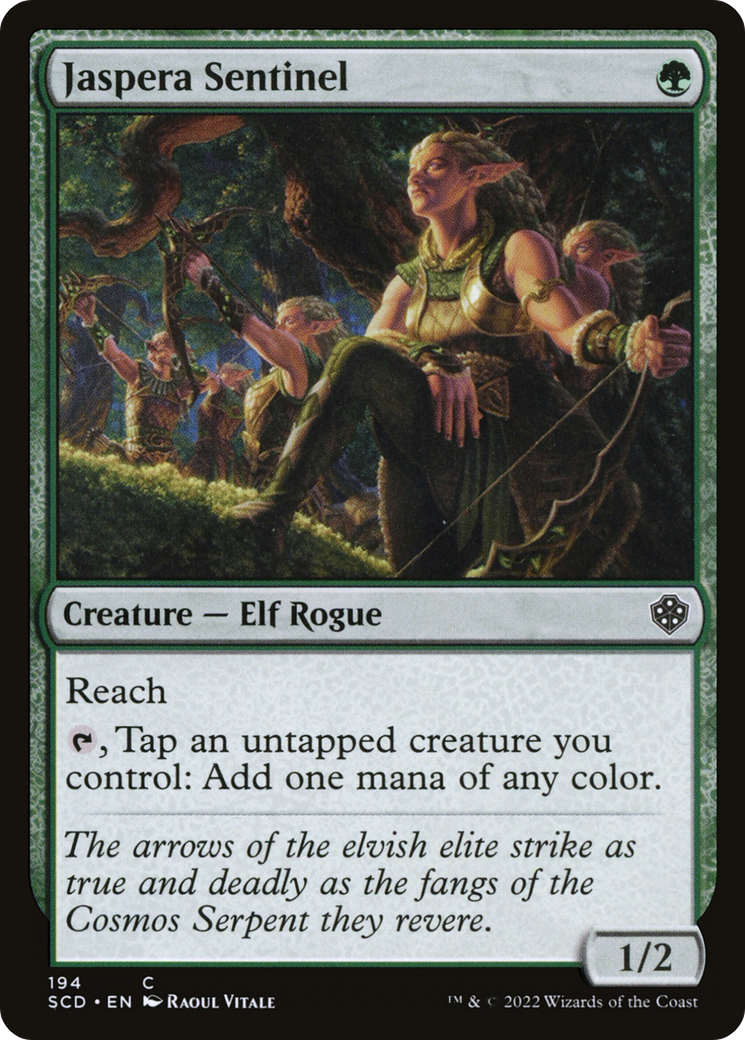 Magic: The Gathering - Jaspera Sentinel - Starter Commander Decks