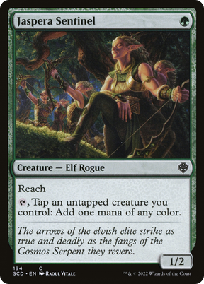 Magic: The Gathering - Jaspera Sentinel - Starter Commander Decks