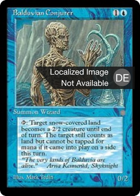 Magic: The Gathering - Balduvianischer Beschwörer - Ice Age