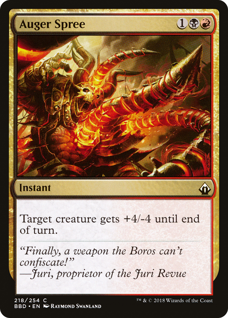 Magic: The Gathering - Auger Spree Foil - Battlebond