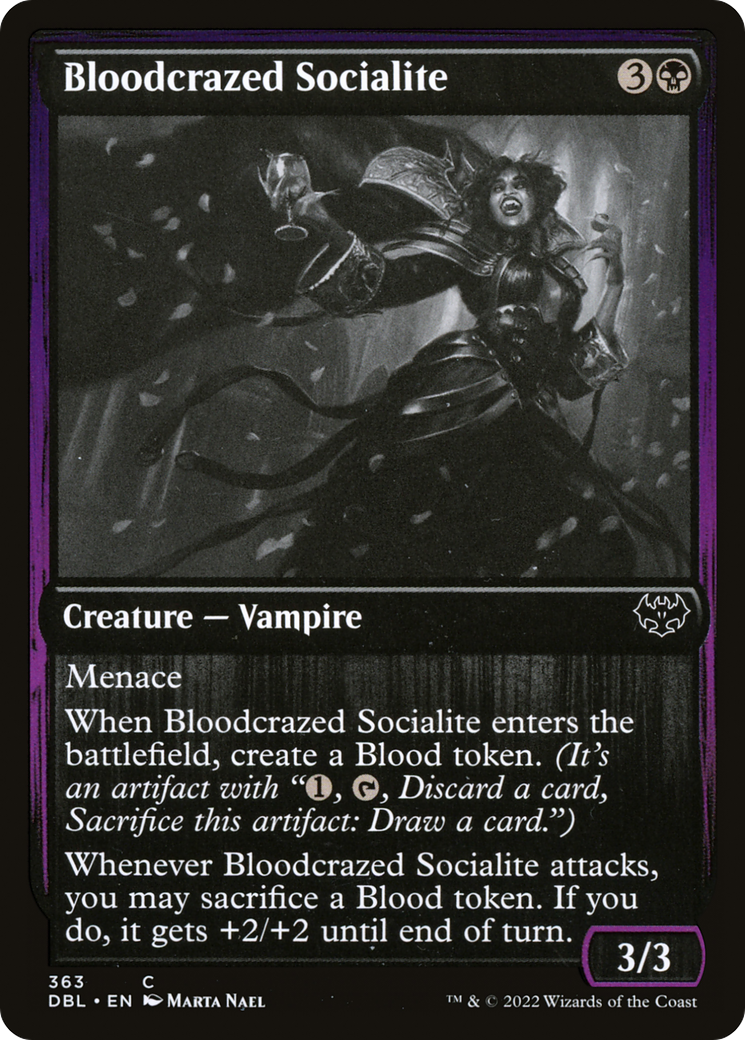Magic: The Gathering - Bloodcrazed Socialite - Innistrad: Double Feature