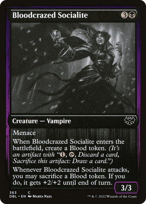 Magic: The Gathering - Bloodcrazed Socialite - Innistrad: Double Feature
