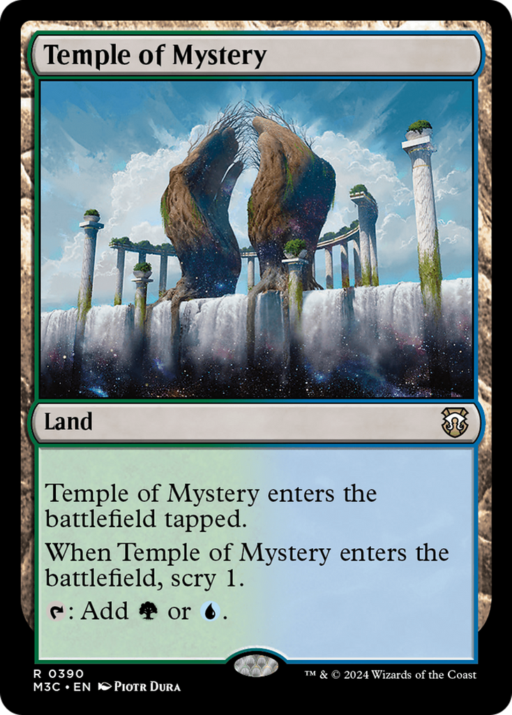 Magic: The Gathering - Temple of Mystery - Modern Horizons 3 Commander