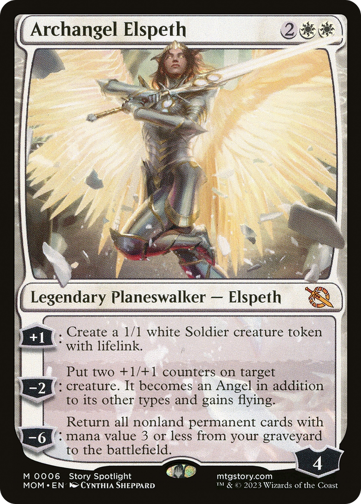Magic: The Gathering - Archangel Elspeth - March of the Machine