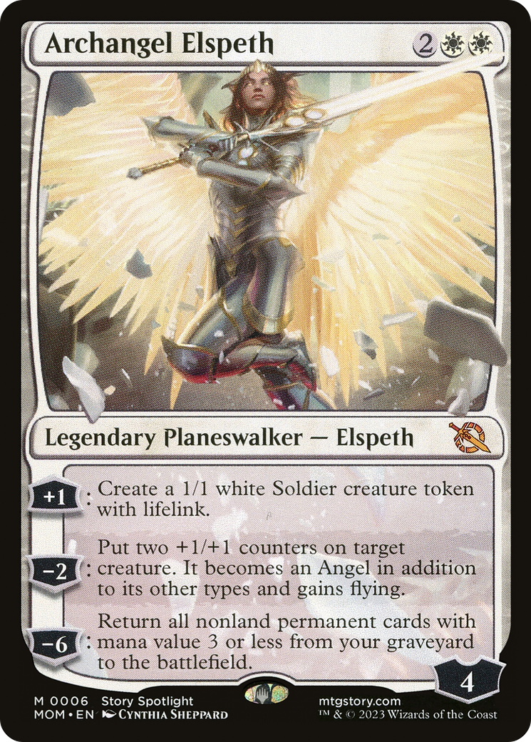 Magic: The Gathering - Archangel Elspeth Foil - March of the Machine