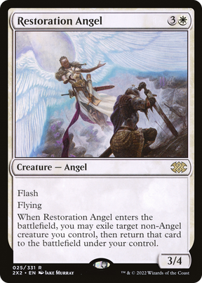 Magic: The Gathering - Restoration Angel - Double Masters 2022